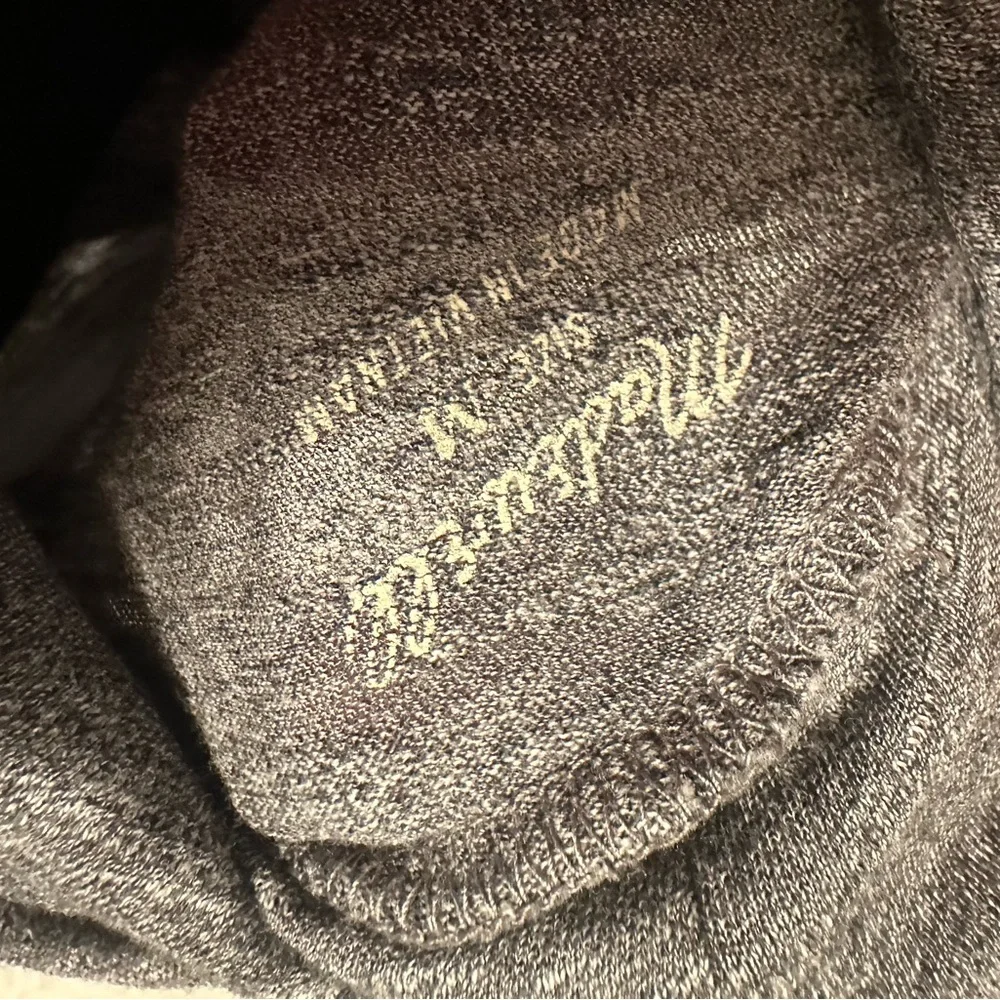 Madewell Heather Gray Turtleneck - Picture 3 of 3